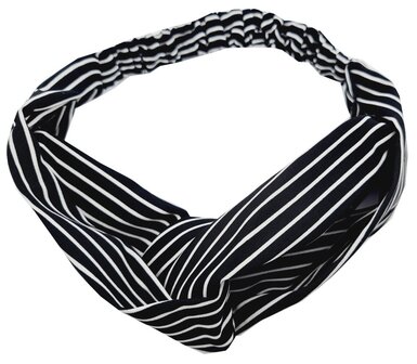haarband-twist-streep-patroon-wit-zwart