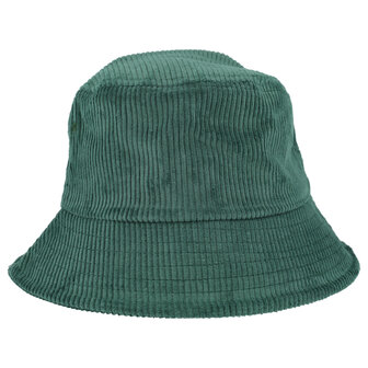 bucket-hat-rib-stof-groen