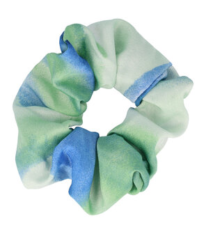 scrunchie-tie-dye-blauw-groen