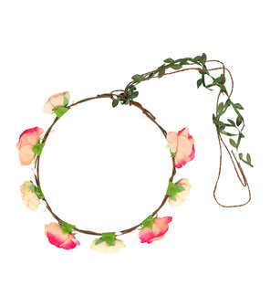 haarband-kroon-roos-bloemen-roze
