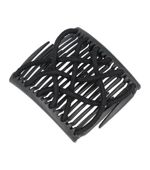 Haarspeld-EZ-comb-elastieken-zwart