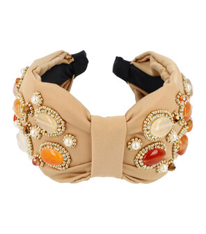 diadeem-statement-parel-kralen-stenen-bruin