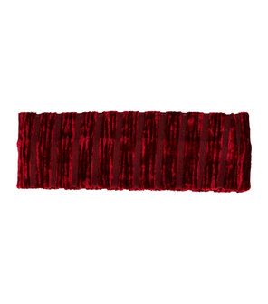 Haarband-streep-7cm-velvet-rood