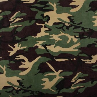 haarband-bandana-zakdoek-camouflage-print-groen