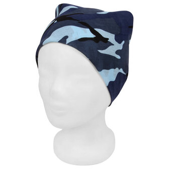 bandana-zakdoek-camouflage-blauw