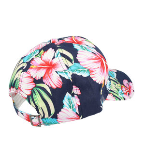 cap-tropische-bloemen-patroon-color-blauw