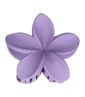Haarklemmen Set XL Bloem Lelie 8cm Mat Color