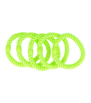Haarelastieken Hair Tie Armband Neon Groen