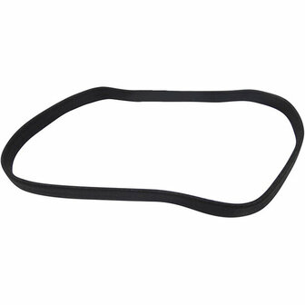 Haarband Elastiek Sport 6 Stuks Zwart