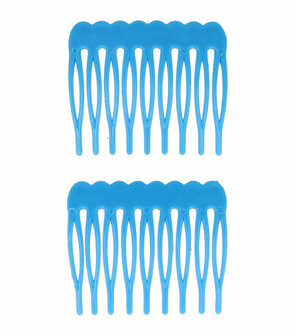 Haarspeld Haarkammen Klein Blauw