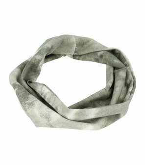 Haarband Tie Dye Patroon 11cm Groen Grijs