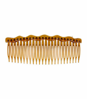 Haarspeld Haarkam Wave 13cm Bruin
