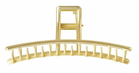 Haarspeld Klem Recht Metaal 7,5cm Goud
