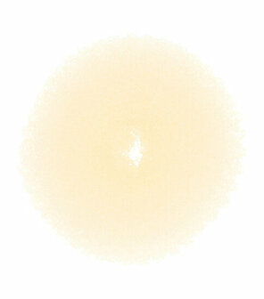 Haardonut Bun 6cm Klein Blond