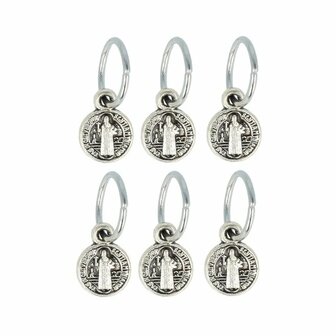 Haarringen Bedel Religie Zilver