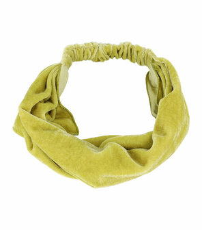 Haarband 3-in-1 Breed Velvet Groen