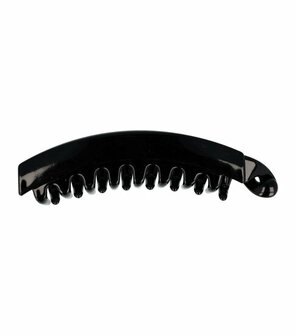 Haarspeld Bananenklem Anti Slip 13cm Zwart