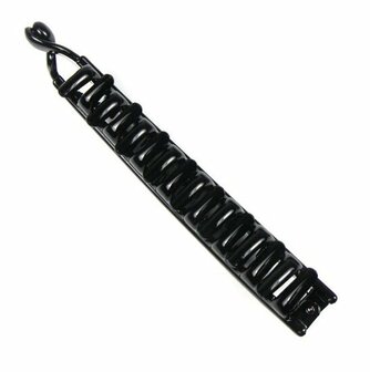 Haarspeld Bananenklem Anti Slip 13cm Zwart