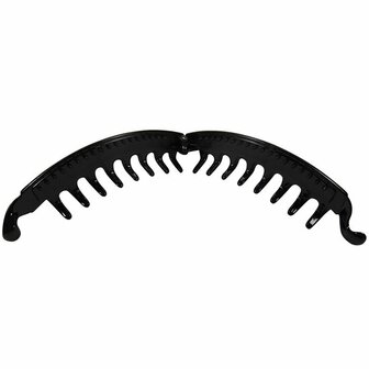 Haarspeld Bananenklem Anti Slip 13cm Zwart