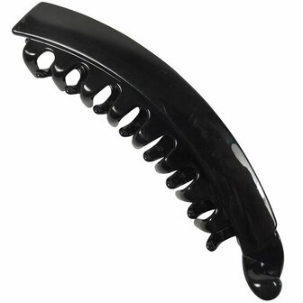 Haarspeld Bananenklem Anti Slip 13cm Zwart