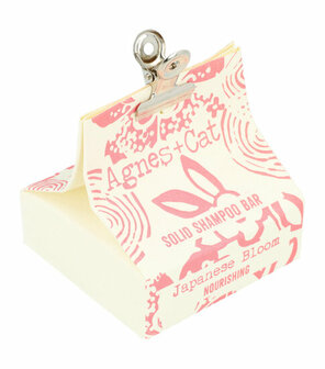 Agnes + Cat Shampoo Bar Japanese Bloom