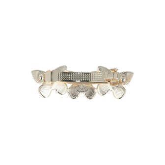 Haarspeld Vlinder Metaal 7cm Zilver