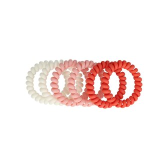 Invisibobble Haarelastiek 5cm Matte Kleuren Wit Roze