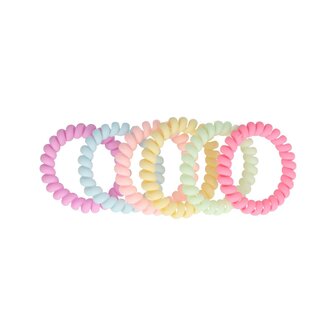Invisibobble Haarelastiek 5cm Matte Kleuren Pastel