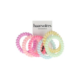 Invisibobble Haarelastiek 5cm Matte Kleuren Pastel