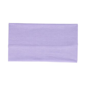 Haarband Basic 11cm Effen Stof Lila Paars