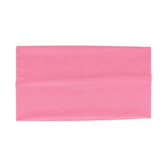 Haarband Basic 11cm Effen Stof Fuchsia Roze