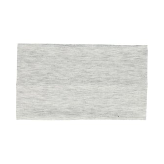 Haarband Basic 9cm Effen Stof Grijs
