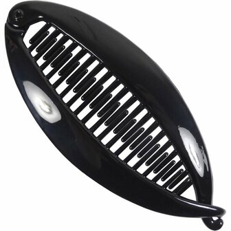 Haarspeld Bananenklem Basic 14cm Zwart