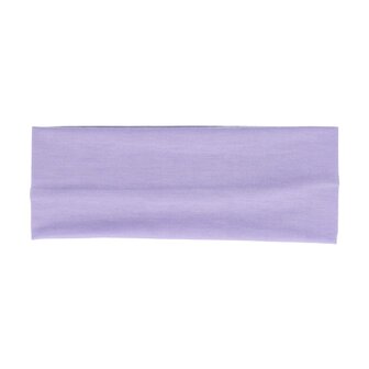 Haarband Basic 7cm Effen Stof Lila Paars