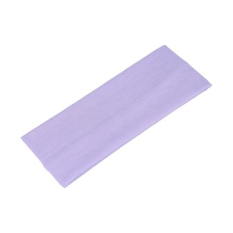 Haarband Basic 7cm Effen Stof Lila Paars