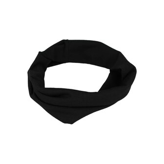 Haarband Basic 8cm Zwart