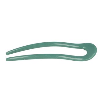 Haarpin Knot Kunststof 11cm Groen