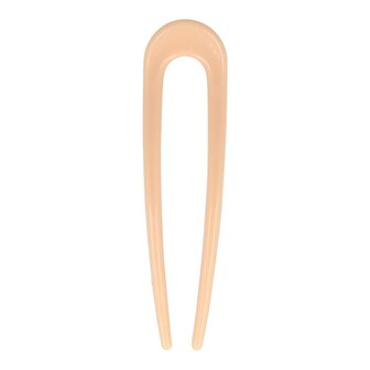 Haarpin Knot Kunststof 11cm Zalm Roze
