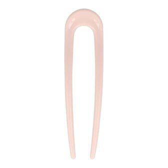 Haarpin Knot Kunststof 11cm Licht Roze