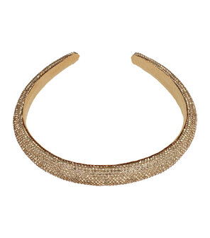 Diadeem Glitter 1,5cm Goud