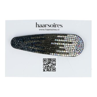 Klikklak Haarspeld Glitter 8cm Groen