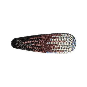 Klikklak Haarspeld Glitter 8cm Bruin