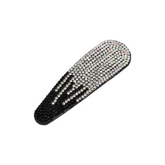 Klikklak Haarspeld Glitter 8cm Zwart