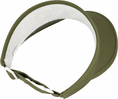 Zonneklep Stevige Klep Verstelbaar 54cm - 59cm Groen