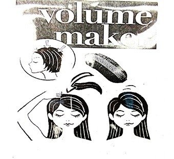 Haarspeld Klikklak Volume Maker Zwart