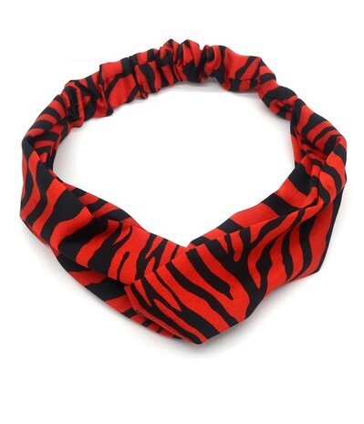 haarband-twist-zebra-zwart-rood