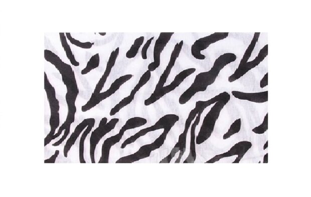 haarband-multifunctioneel-zebra-print-zwart-wit