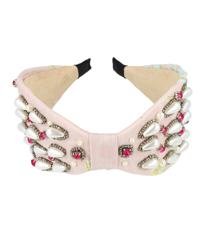 diadeem-statement-parel-kralen-roze