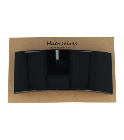 Haarspeld Recht Glans 9cm Zwart