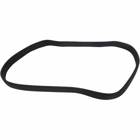 Haarband Elastiek Sport 6 Stuks Zwart